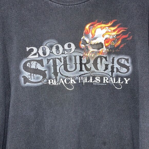 Hot leathers long sleeve T shirt - Picture 2 of 5